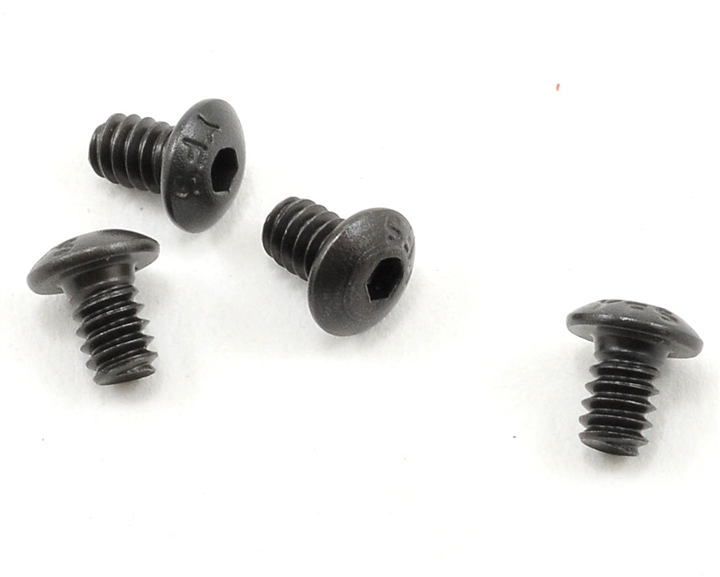 Team Associated Spur Gear Screw Set (4) (RC10GT/T2/T3,B2/B3) - ASC6568