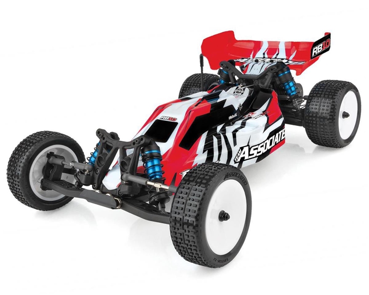 Team Associated RB10 RTR 1/10 Electric 2WD Brushless Buggy (Red) w/2.4GHz Radio & DVC