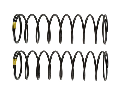 Team Associated 13mm Rear Shock Spring (Yellow/2.3lbs) (61mm) ASC91951