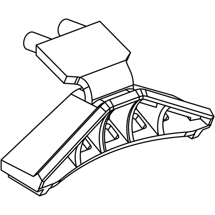 HO Rerailing Frog Truck Mounted, UP (3) ATH010007