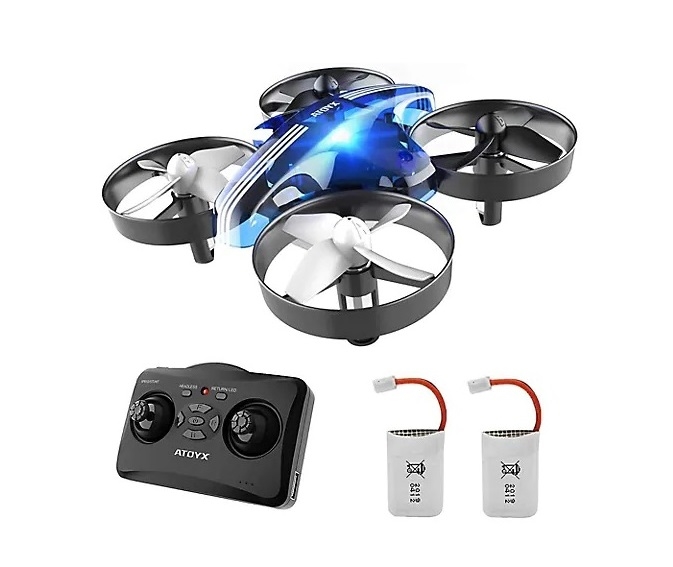 Mini Quadcopter Drones 2.4ghz 6-axis Gyro 4 Channels Blue