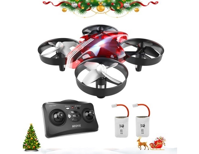 Mini Quadcopter Drones 2.4ghz 6-axis Gyro 4 Channels Red