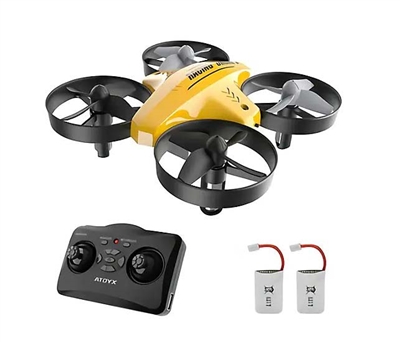 Mini Quadcopter Drones 2.4ghz 6-axis Gyro 4 Channels Yellow
