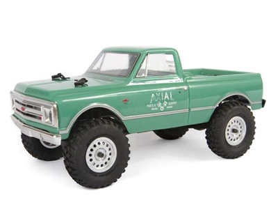 SCX24 1967 Chevrolet C10 1/24 4WD-RTR, Light Green AXI00001T1