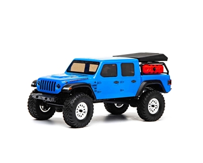 Axial SCX24 Jeep JT Gladiator 1/24 4WD RTR Scale Mini Crawler (Blue) w/2.4GHz Radio