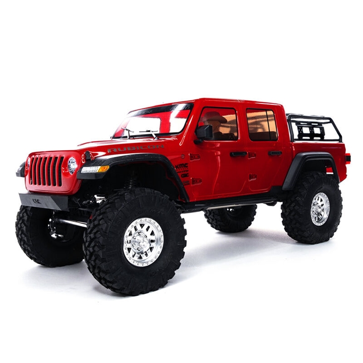 SCX10 III Jeep JT Gladiator w/Portals 1/10 RTR Red AXI03006T2