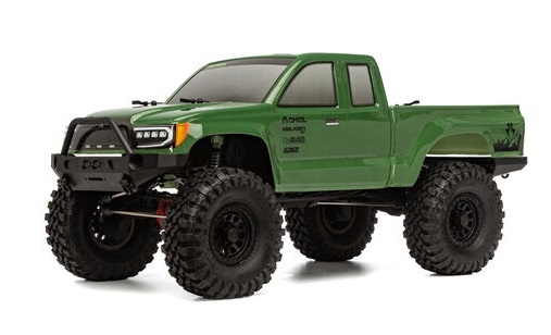 Axial 1/10 SCX10 III Base Camp 4X4 Rock Crawler Brushed RTR, Green - AXI03027T2