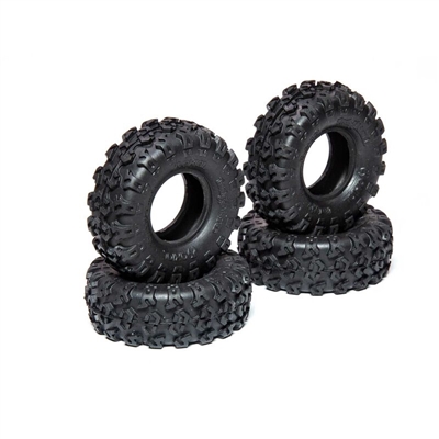 1.0 Rock Lizards Tires (4pcs): SCX24 AXI40003