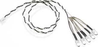 AX24256 5 LED Light String White AXIC4256