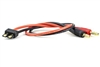 300mm (12") Charge Lead with Traxxas Connector - BCT5002-013