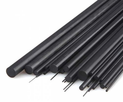 025 Solid Carbon Fiber Rod 2.5mm (1 Meter) BCT5051-006