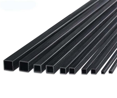 Carbon Fiber Square Tube (1 Meter) 6x6mm, BCT5051-036