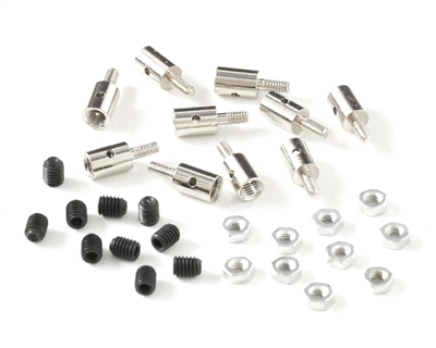 2.1mm Nickel Plated Link Stops (10 Pack) BCT5060-010