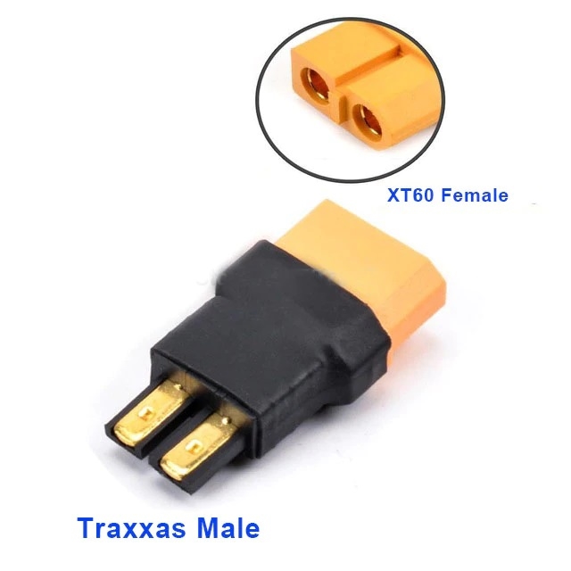 Traxxas Male to XT60 Female Adapter BCT5061-019