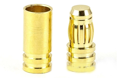 5mm Gold Bullet ESC and Motor Connectors (Pair) BCT5062-028