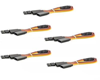 150mm (6") Servo Y Extension Cables (5 Pack) BCT5076-030