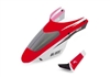 Blade MSR  Complete Red Canopy With Vertical Fin BLH3018R