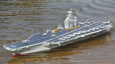 USS Nimitz CVN-68 1/200 Scale 1700mm (67") USA Aircraft Carrier from Bancroft - RTR - BNC1015-003