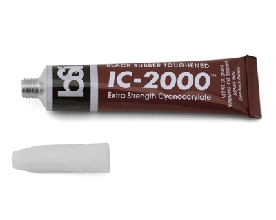 Bob Smith Industries IC-2000â„¢ Rubber-Toughened CA (Black) (20g) BSI117H