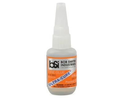 Bob Smith Industries ULTRA-CURE Medium CA Tire Glue w/Pin Cap (3/4oz) BSI130