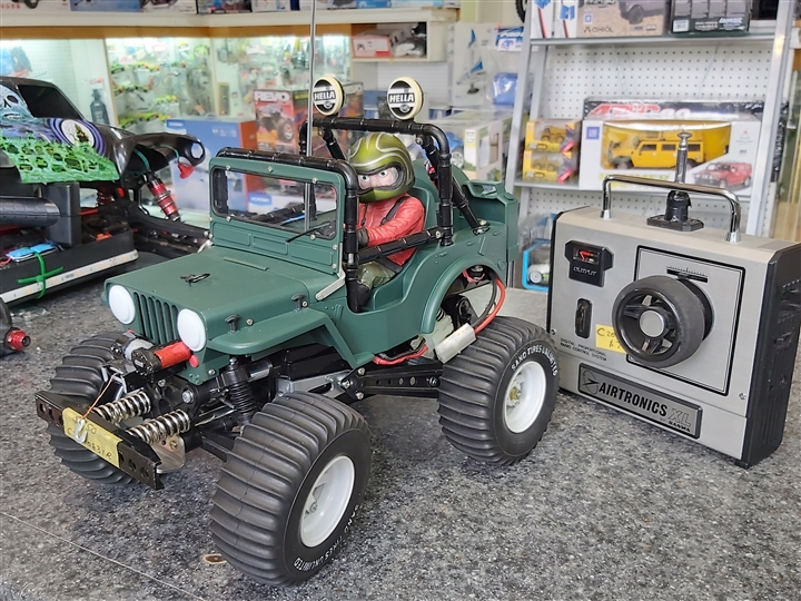 Used Tamiya Wild Willy M38 with Radio & Battery