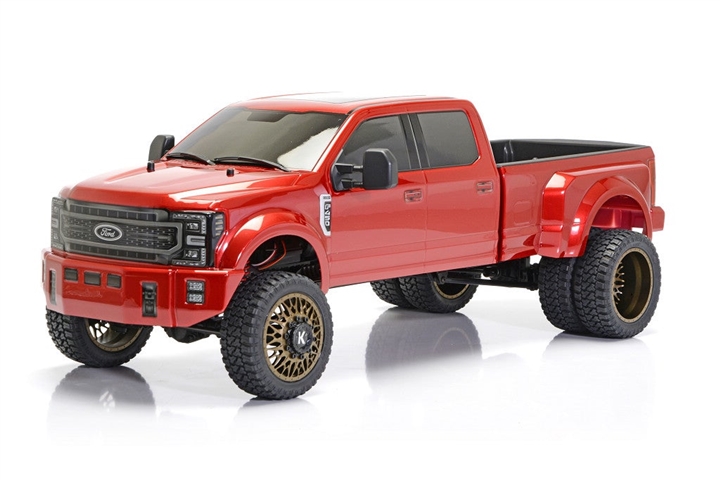 FORD F450 SD KG1 Wheel Edition 1/10 4WD RTR (RED Candy Apple) Custom Truck DL-Series