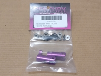 Century Aluminum Tail Rotor Grips(2) - purple for Hawk 3
