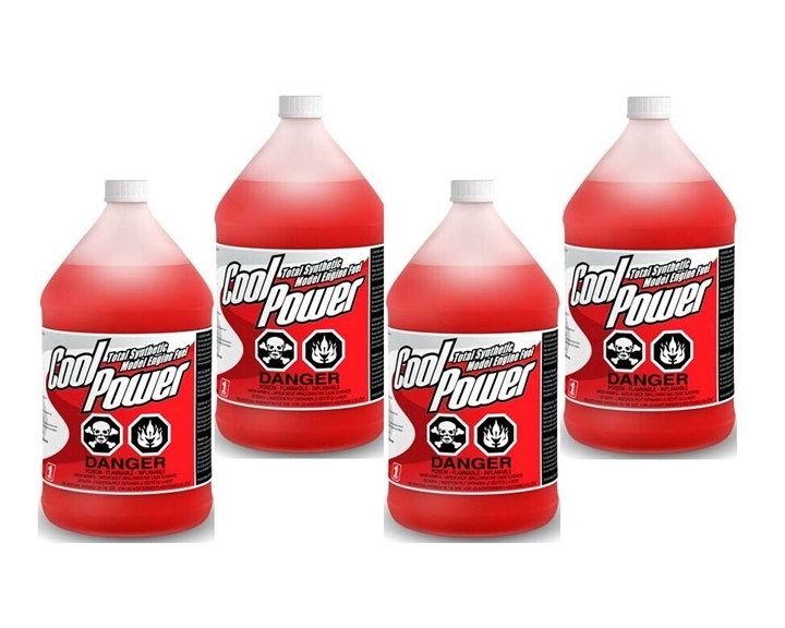 Cool Power 30% Nitro 23% Lub Heli Fuel (4 Gallon) HAZ COOCP30H