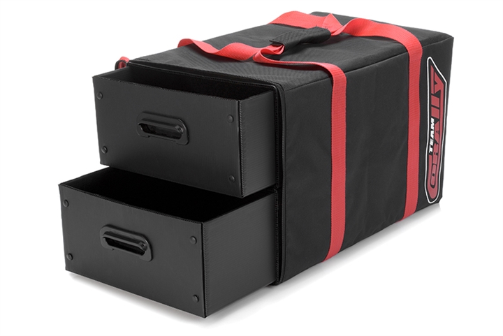 Carry Bag with 2 Corrugated Plastic Drawers