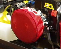 Outerwears for Losi 5ive-T 1.0 BnD/ Vekta.5 Stock Filter & TGN Short Stack Uni Filter Black - af32x