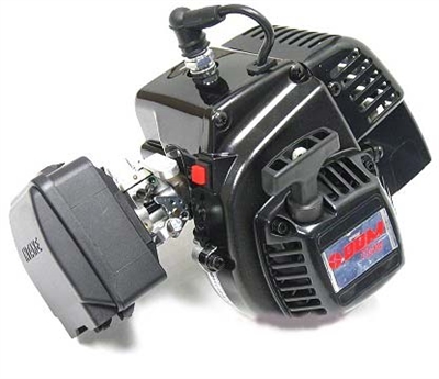 CY23RC 2.5 HP Engine with Clutch (Black) - bb470c