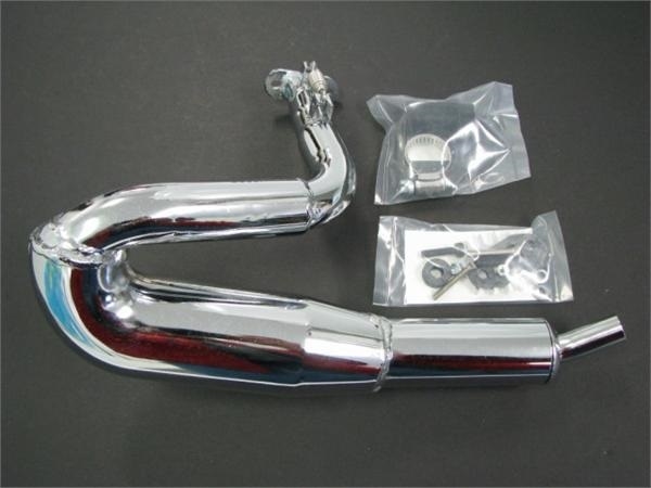 Dominator V2 Silenced Tuned Pipe for 5B / 5T (chrome)