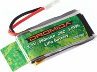 1S 3.7V 390mAh 25C Lithium Polymer Battery