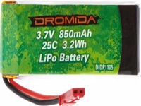 1S 3.7V 750mAh Lithium Polymer Battery