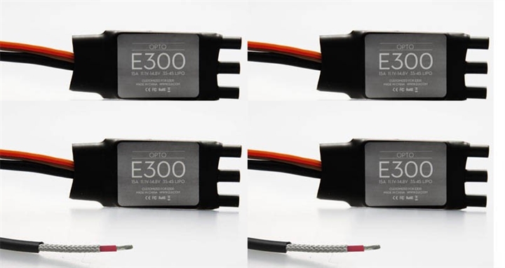 DJI E300 15A OPTO ESC (4) for F450, F550