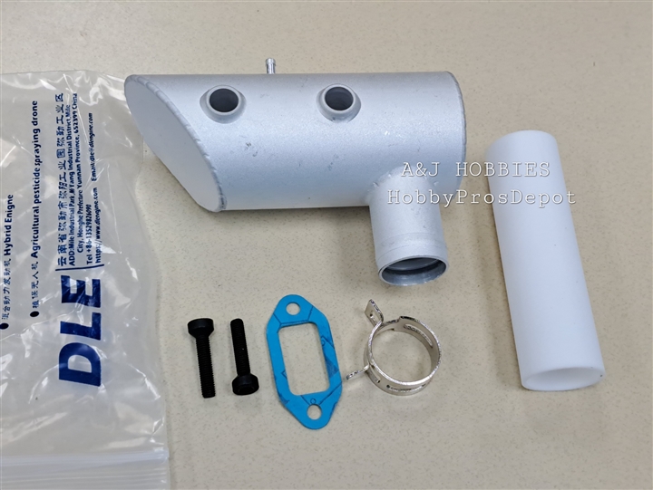 DLE Muffler 55 Side Exhaust