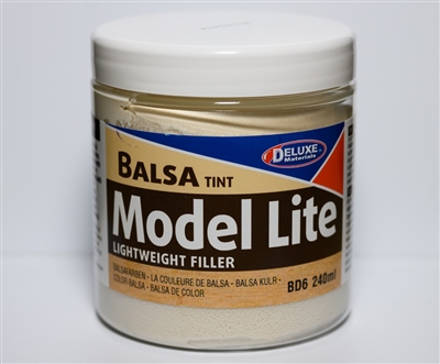 Model Lite Balsa Filler, Balsa Brown: 240cc DLMBD6