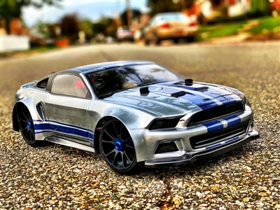 0175 MUSTANG 1/8 SCALE GT RC CAR BODY,