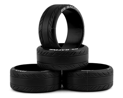 DS Racing Finix Treaded Drift Tires (4) (LF-1) DSC-LF-1SE