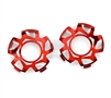 DTX2818 Clip-Lock Wheel Face Red Chrome for Ripper 5.7" Wheel (2)