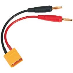Charge Lead Banana Plugs to XT90 Male DTXC2224