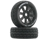 Bandito Buggy Tire C3 Mounted Spoke Black (2) DTXC3656