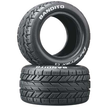 Bandito 1/10 Buggy Tire Rear 4WD C3 (2) DTXC3976