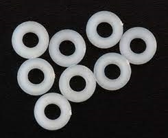 Nylon Flat Washer,#6 DUB636