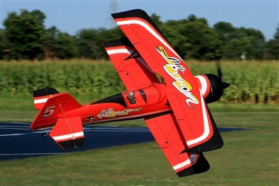 Dynam Pitts Model 12 Red 1070mm Wingspan -PNP