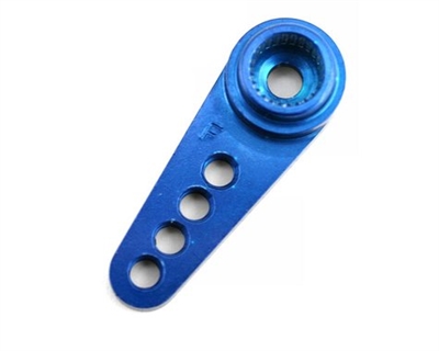 1/2 Machined Aluminum Servo Arm: 25T Fut Blue DYN2530