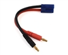 Charge Adapter: Banana/EC5 Device 10awg wire DYNC0073