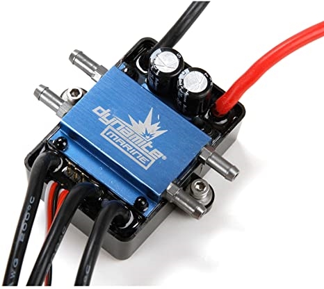120A Brushless Marine ESC 2-6S DUAL CONNECTOR DYNM3875