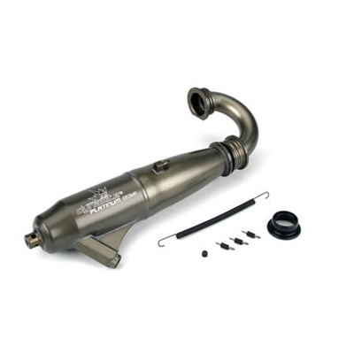 1/8 053 Mid-Range Inline Exhaust Sys:Hard Anodized DYNP5003
