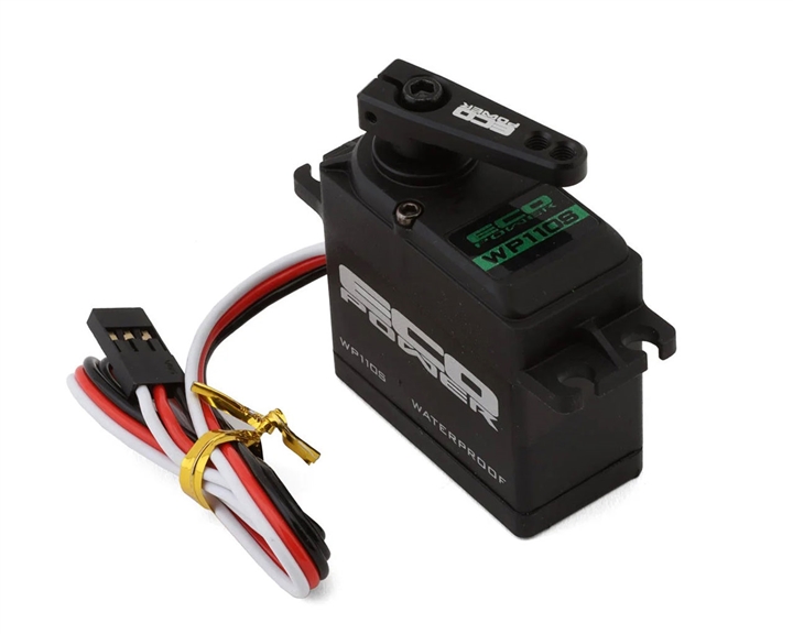 EcoPower WP110S 280oz 20kg 7.4v Waterproof High Speed Metal Gear Servo for 1/10 2wd Traxxasâ„¢, ARRMAâ„¢, Losiâ„¢ & other vehicles - ECP-110S - TRA2075